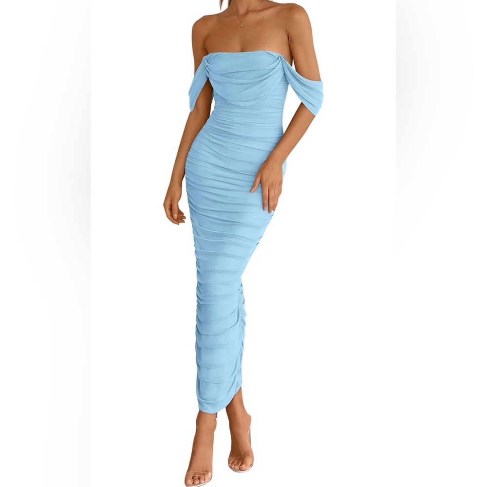 Amazon PRETTYGARDEN off the shoulder dress